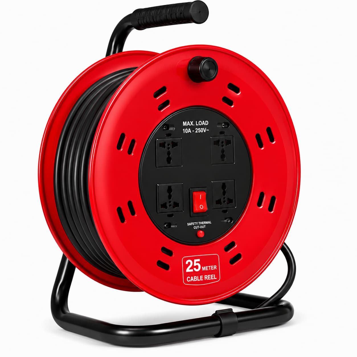 EXTENSION CABLE WITH 3WAY SOCKET 3C 2.5SQ 25M