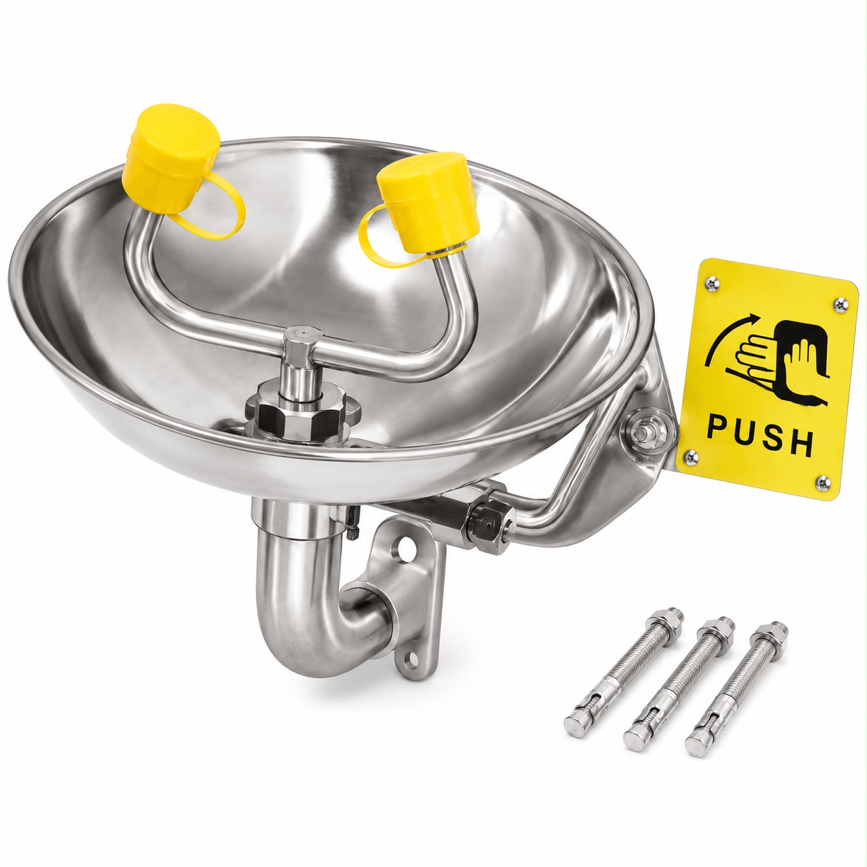 EYE WASH STATION WALL MOUNT TYPE