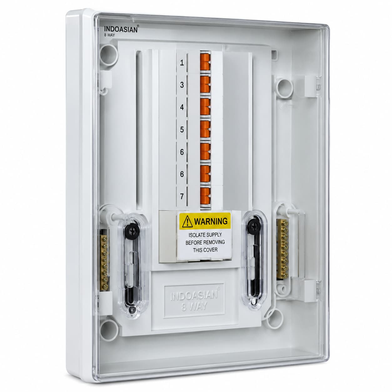 DISTRIBUTION PANEL 8WAY PVC