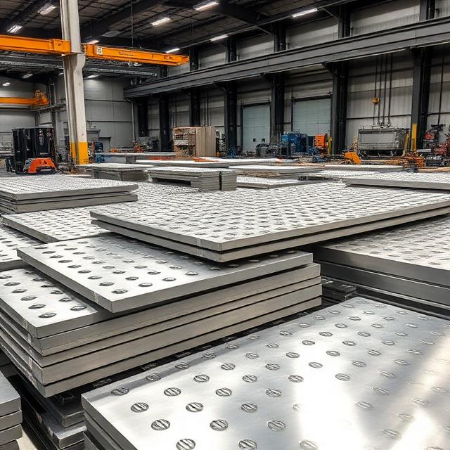 Steel & Stainless Steel Plates (Raw Material & Fabrication)